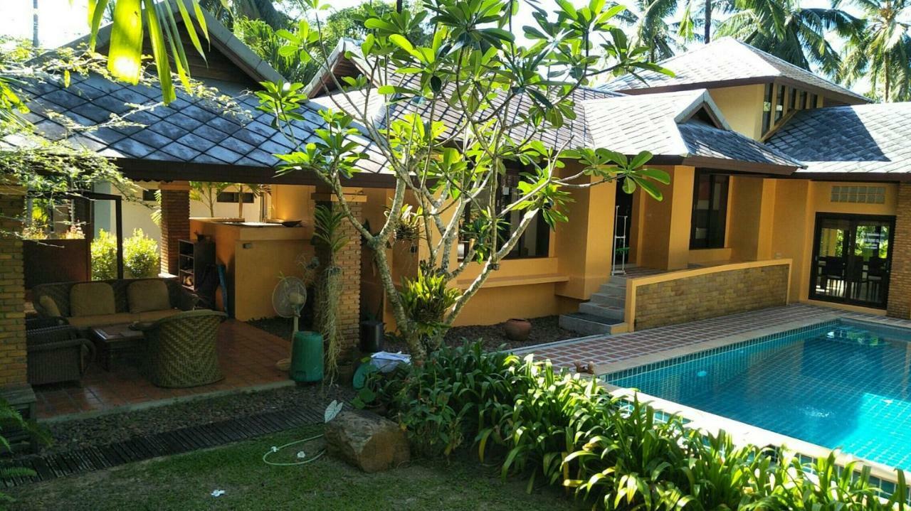 Silent Palm Samui Villa Taling Ngam-stranden Eksteriør billede