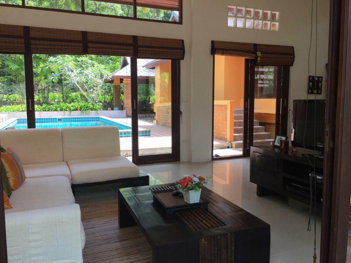 Silent Palm Samui Villa Taling Ngam-stranden Eksteriør billede